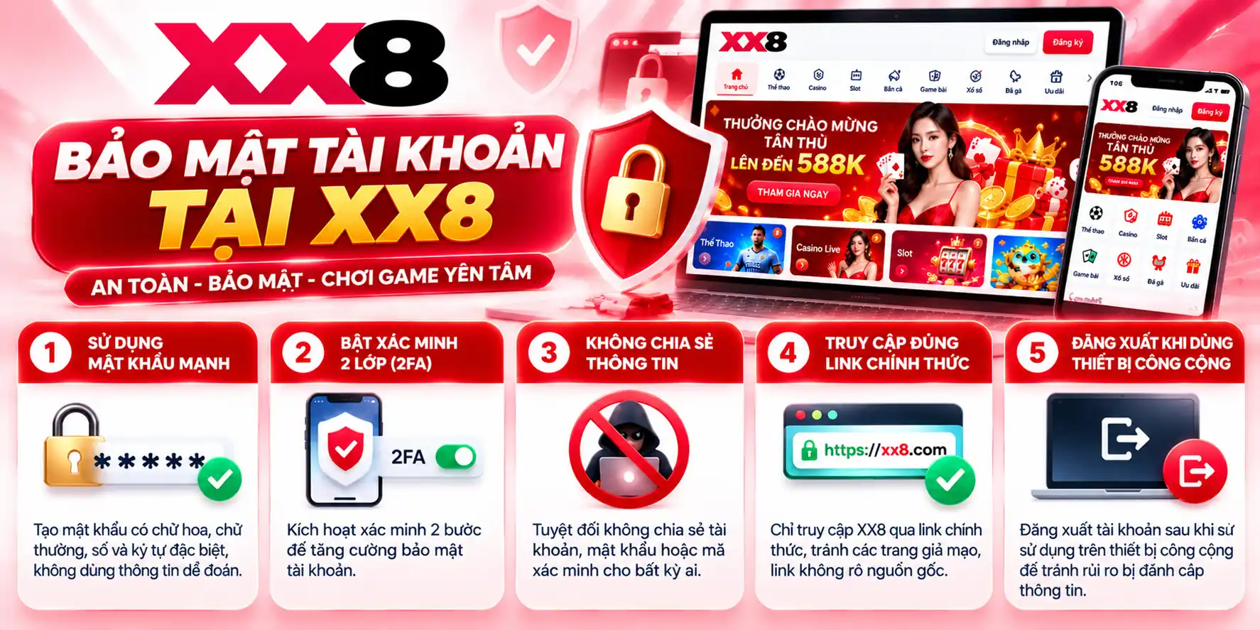 Bảo Mật Tài Khoản X88
